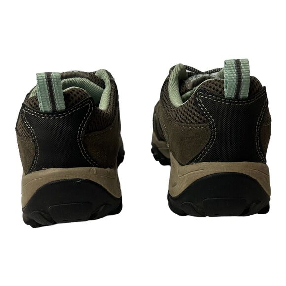 Hytest Opanka Slip-on Womens Size 7 Steel Toe Shoes Slip Resistant Gray & Teal - Picture 7 of 11